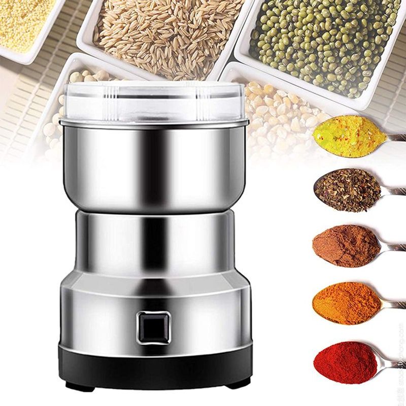 GENERICO - Moledor Molinillo de Granos 4 Aspas 300 Watts Café Condimento Cereales