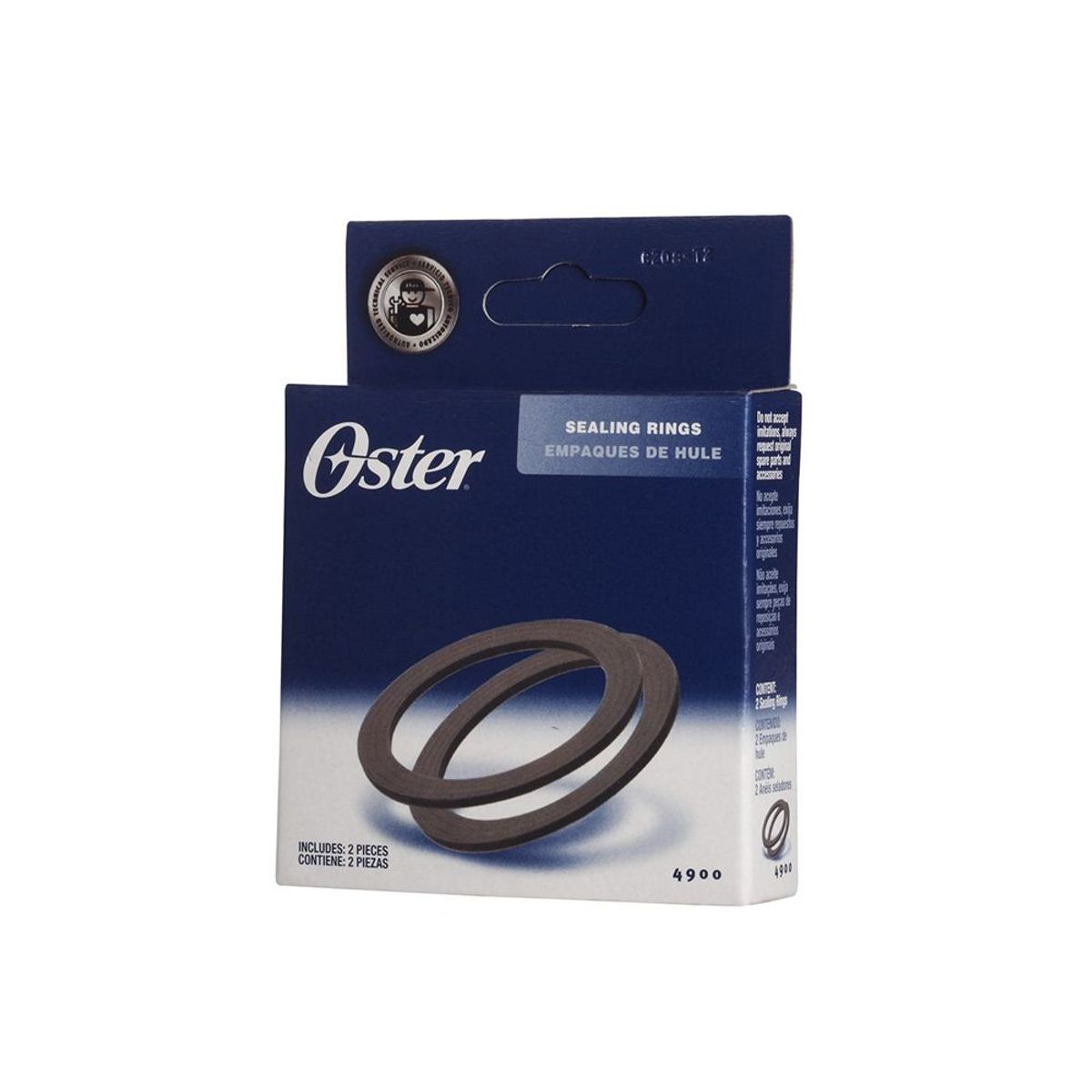OSTER - Anillo de Goma Set 2und en Caja Oster 4900-011 Gris