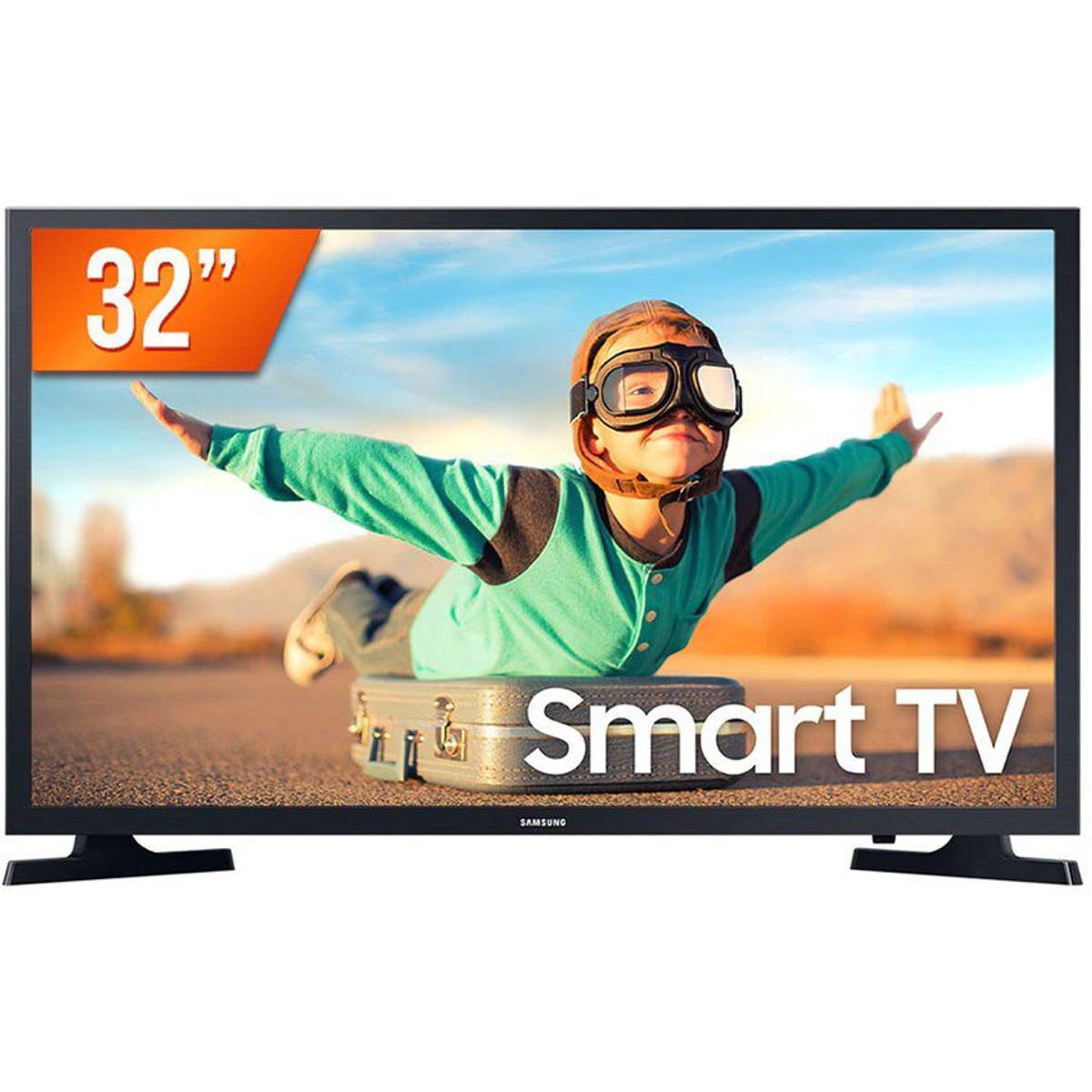 SAMSUNG - Televisor Samsung Led 32 HD Smart TV UN32T4202AG