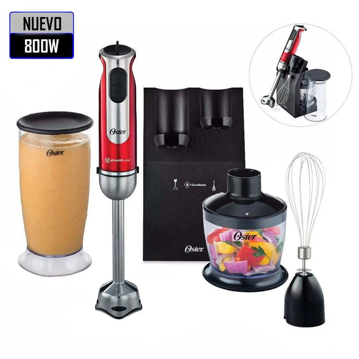 OSTER - Batidora de inmersión FPSTHB2801 800W