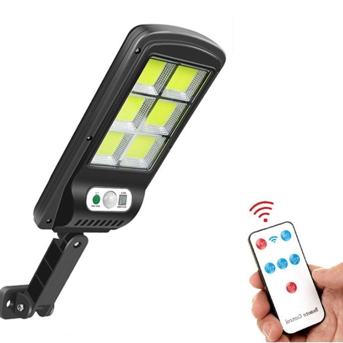 OEM - Lampara Luz Solar Led - Autoencedido - Con Sensor De Movimiento