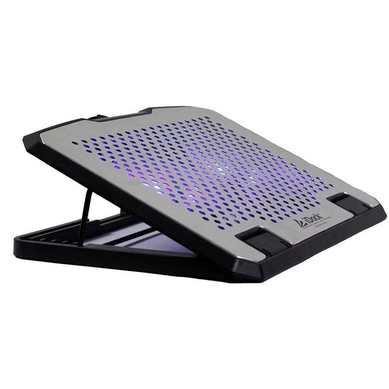 IDOCK - Idock - Cooler de Aluminio Luxar para Laptop de 12 a 15 Pulgadas