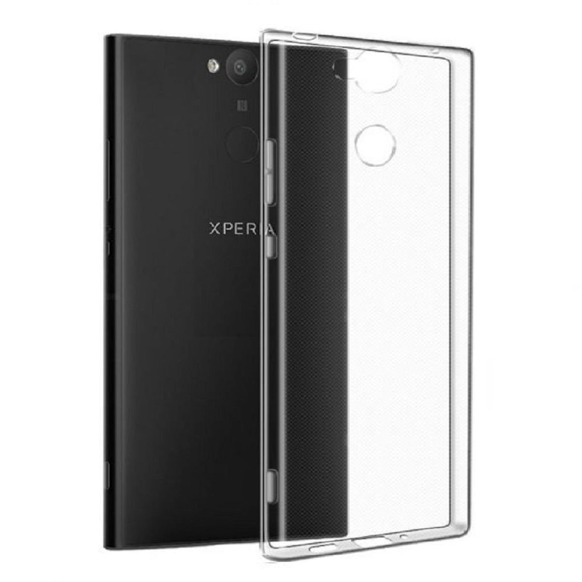 GENERICO - Cover silicona transparente Sony ZA2 Ultr.