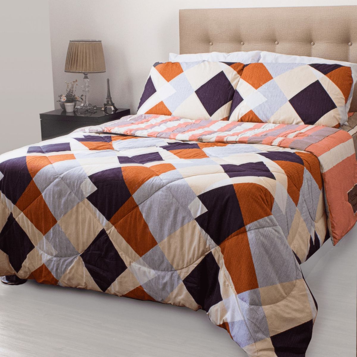 ESKIMOPERU - EDREDÓN REVERSIBLE de 2 plazas