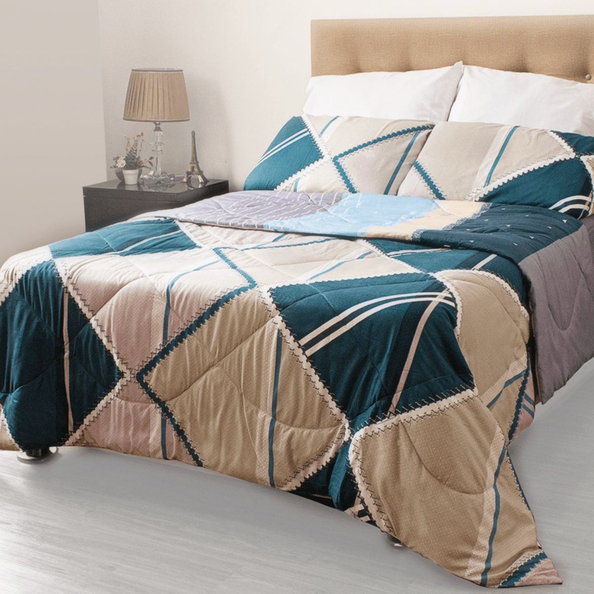 ESKIMOPERU - EDREDÓN REVERSIBLE de 2 plazas