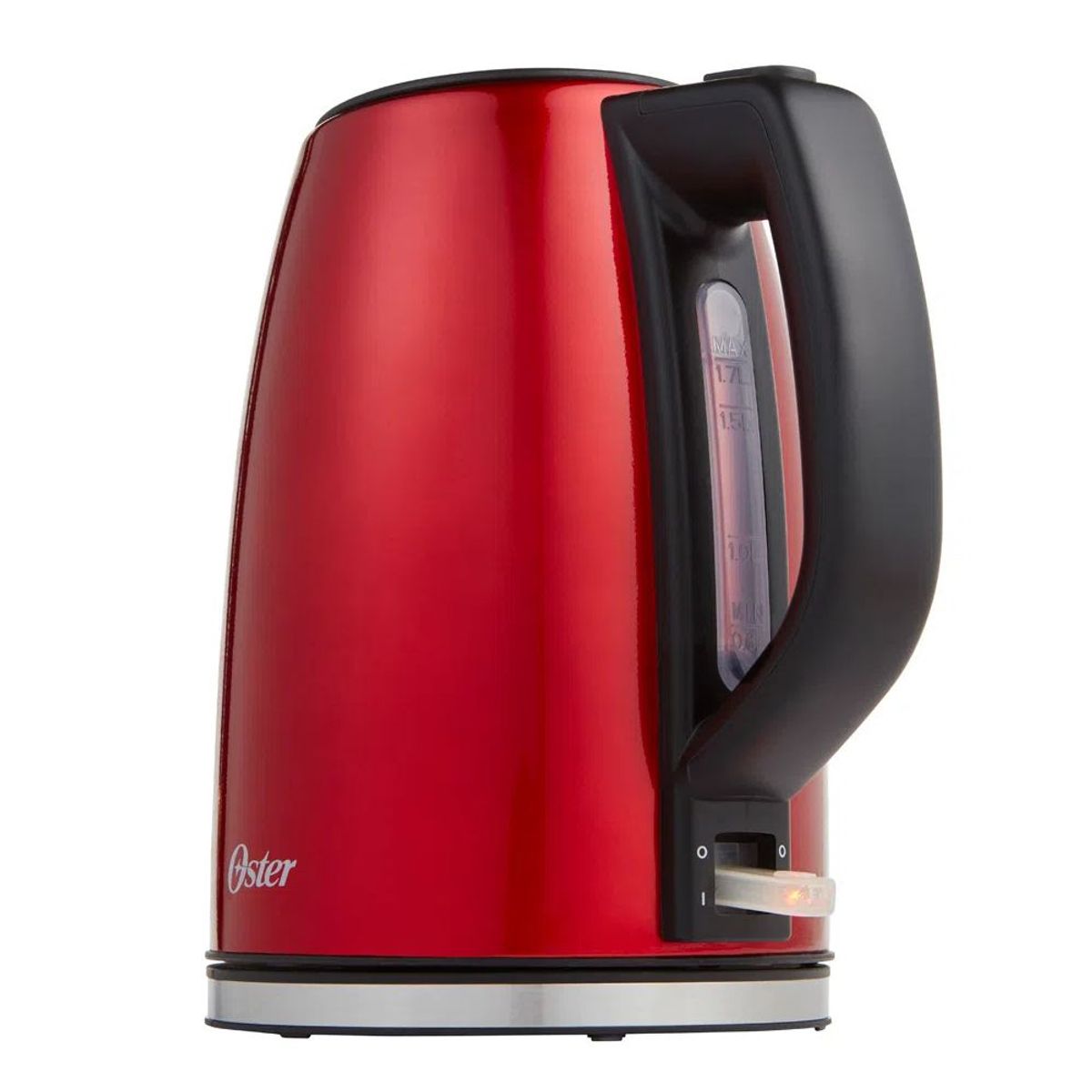 OSTER - Hervidor eléctrico acero inoxidable Oster BVSTKT673CR Rojo