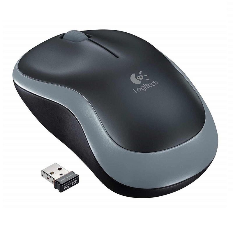 LOGITECH - Logitech - Mouse Inalámbrico M185 para Windows y Mac Os - Negro