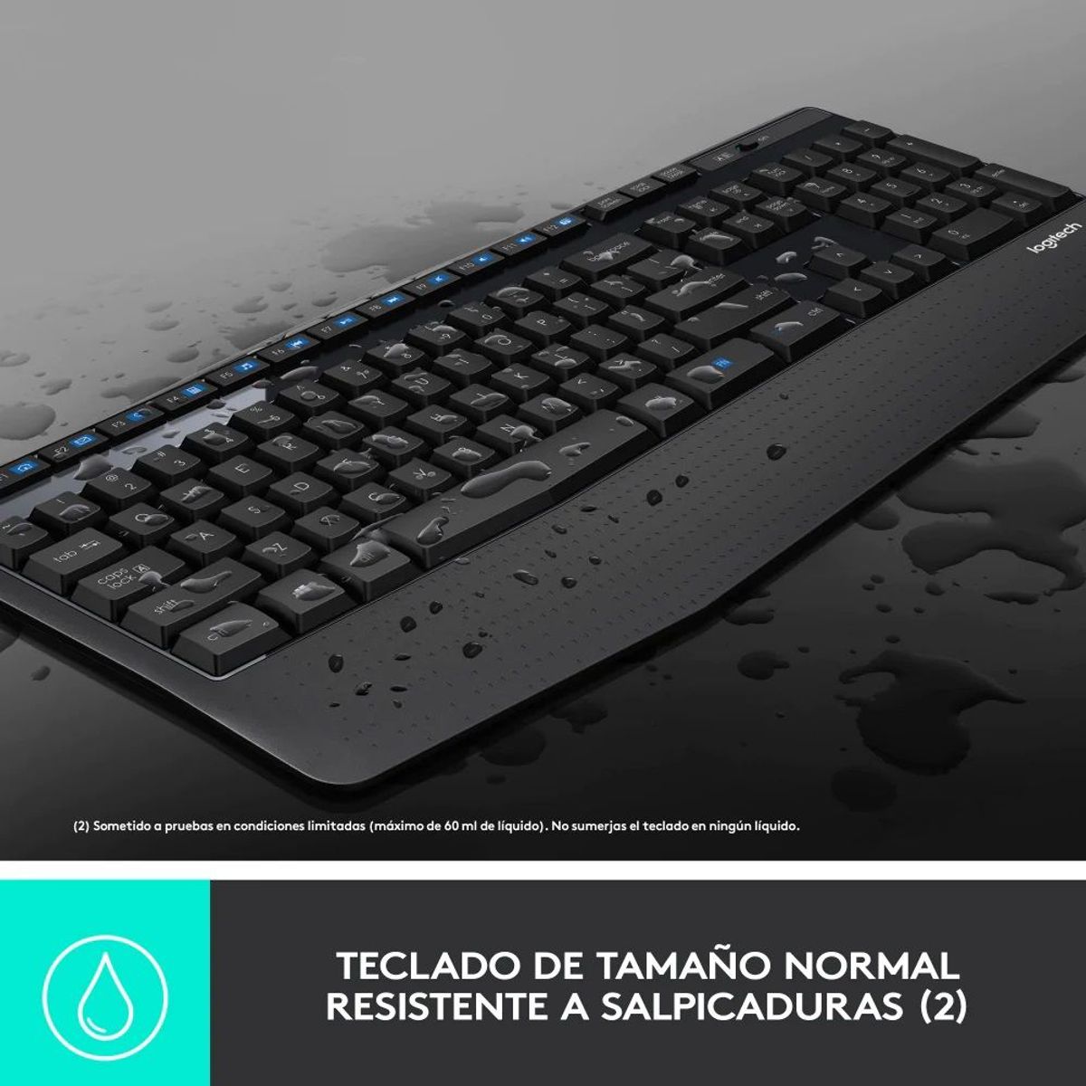 LOGITECH - Logitech - Kit Teclado  Mouse Inalámbrico MK345