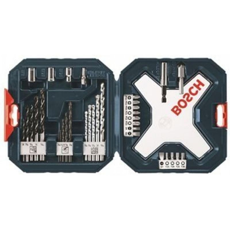 BOSCH - X-line 34 Pzas P/taladrar Y Atornillar Azul Bosch