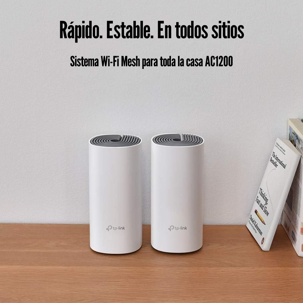 TP LINK - TP-Link - Sistema Wi-Fi Mesh Deco E4 2-Pack AC1200
