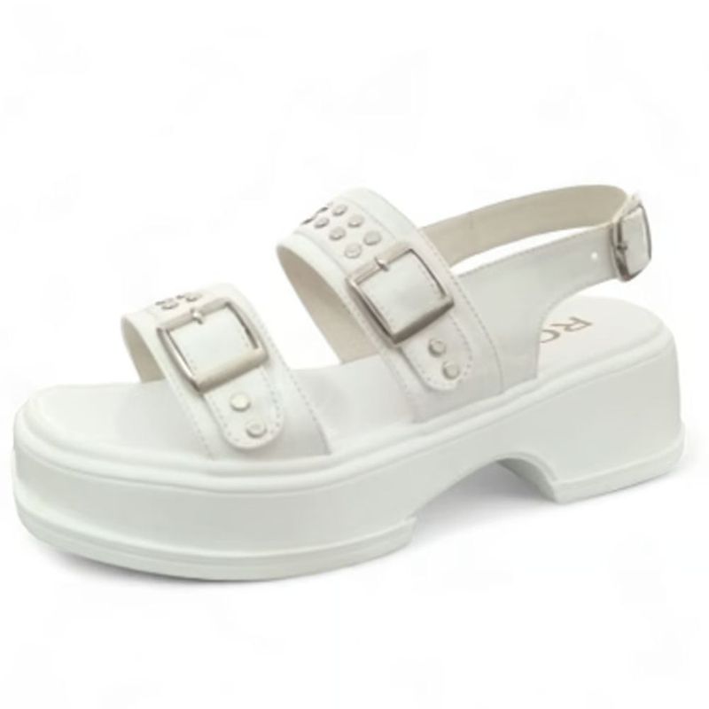 GENERICO - Sandalia Mujer 2052L-48 Tess Guerra Blanca