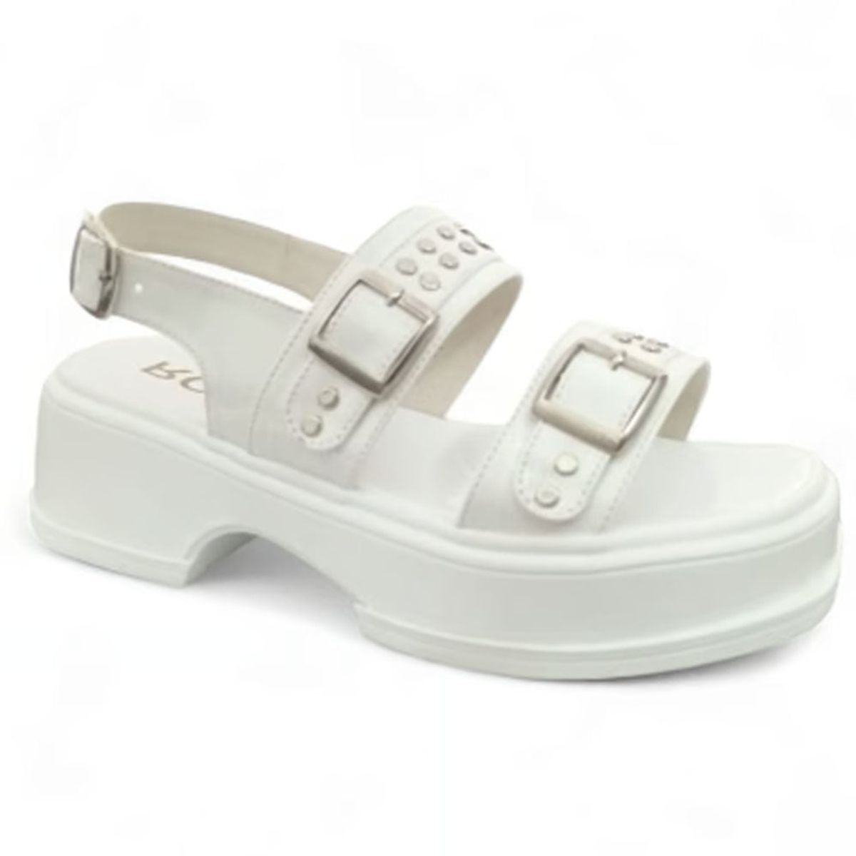 GENERICO - Sandalia Mujer 2052L-48 Tess Guerra Blanca