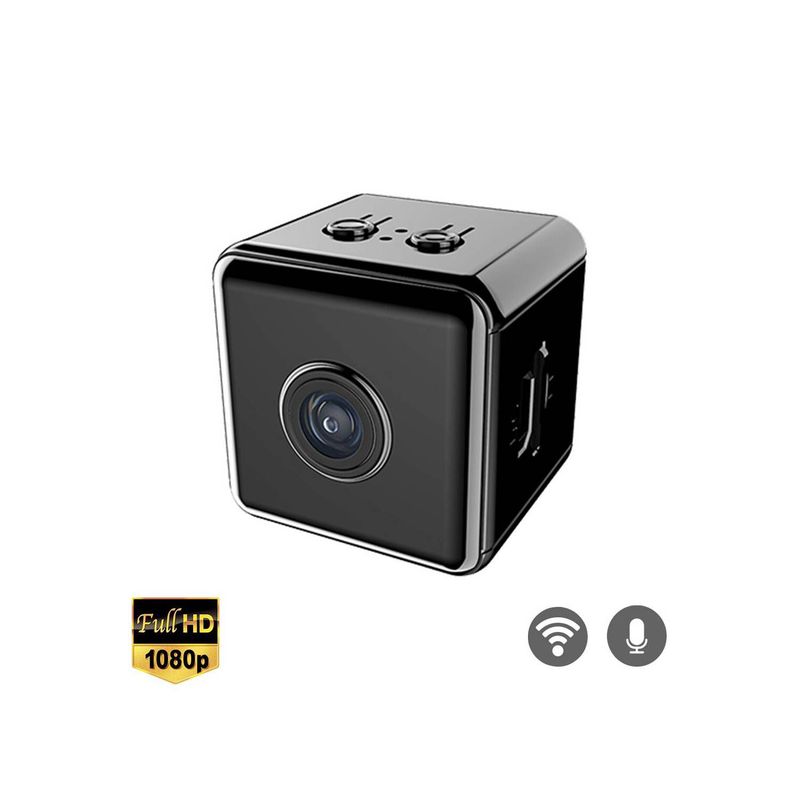 ITELSISTEM - Mini Cámara Espía Hd Vigilancia Las 24hrs hasta 128gb itelsistem