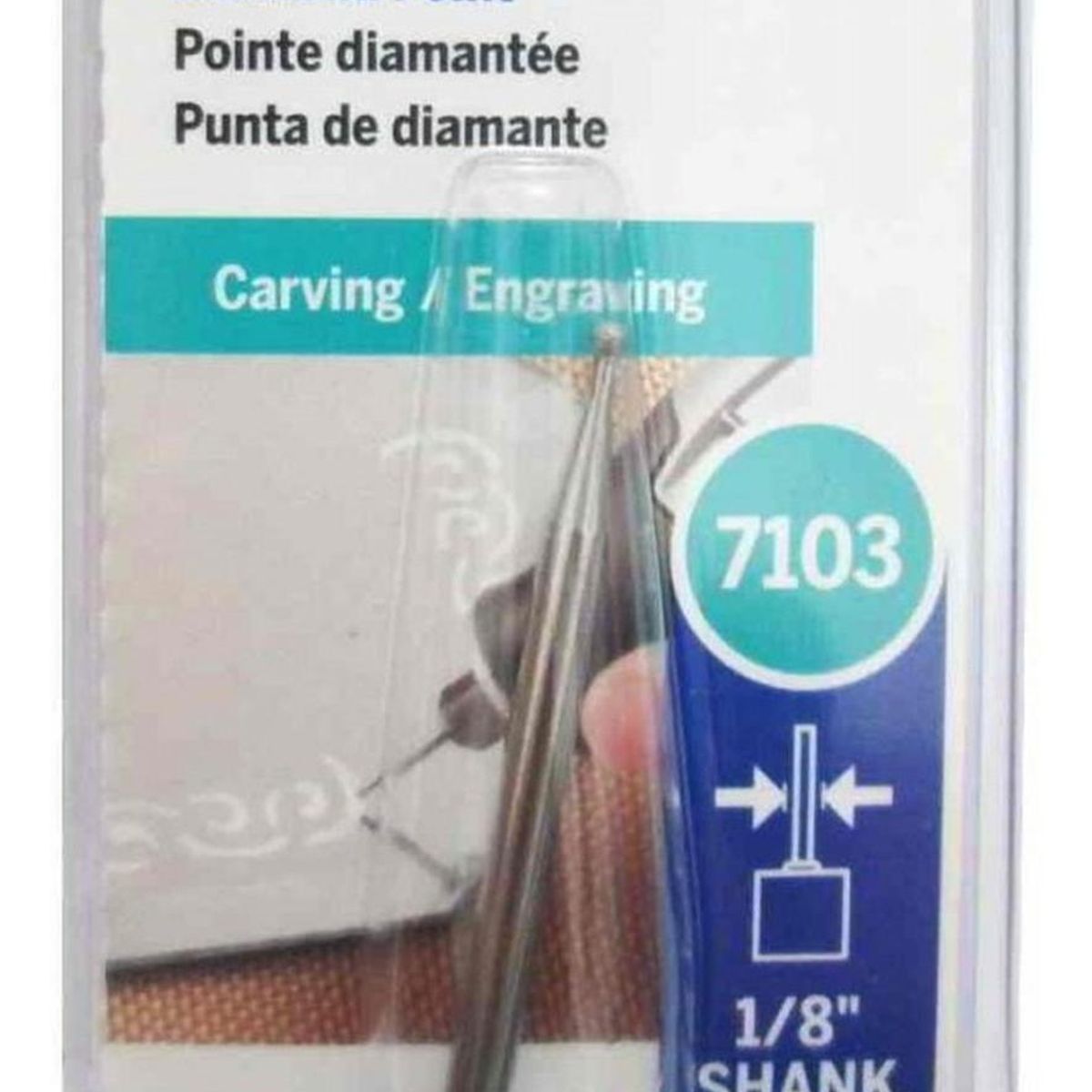 DREMEL - Punta de Diamante Esférica 5/64" Dremel 7103