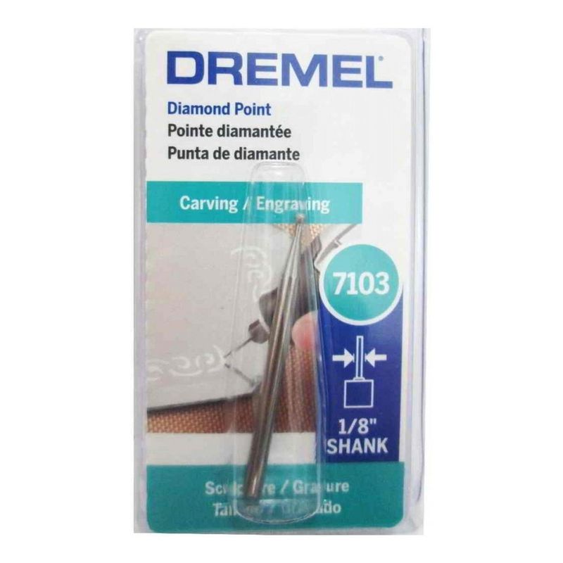 DREMEL - Punta de Diamante Esférica 5/64" Dremel 7103