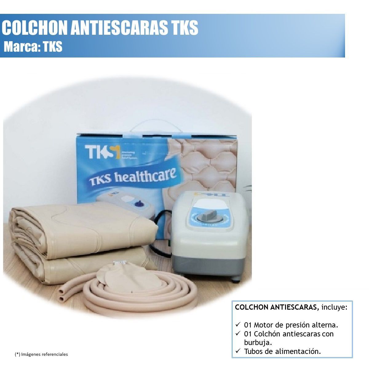 GENERICO - COLCHON ANTI ESCARAS TKS