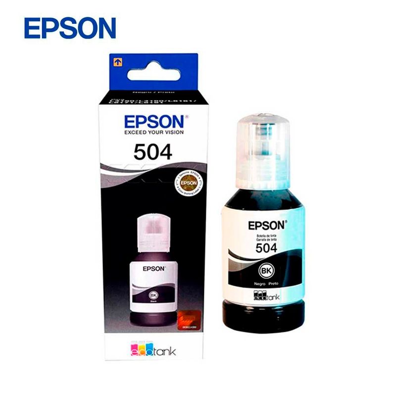 EPSON - Tinta Epson T504120-AL NEGRO L4150L4160L4260L6171L6270