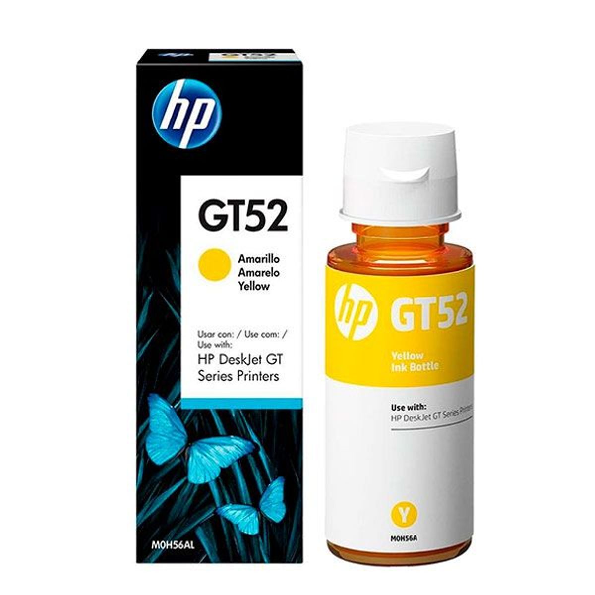 HP - TINTA HP M0H56AL (GT52) YELLOW 8000 PAG