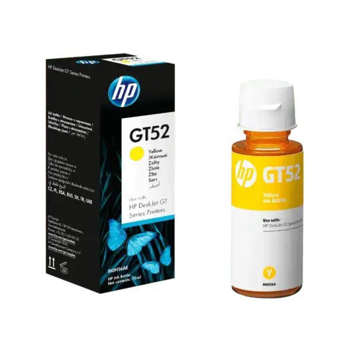 HP - TINTA HP M0H56AL (GT52) YELLOW 8000 PAG
