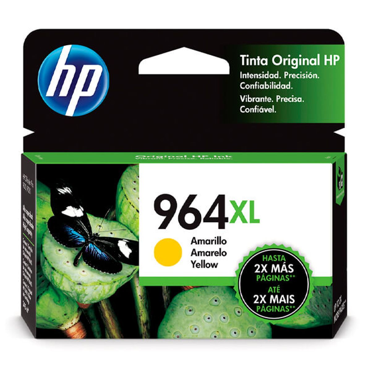 HP - TINTA HP 3JA56AL (964XL) AMARILLO (9010/9020 ) 1,600 PGS