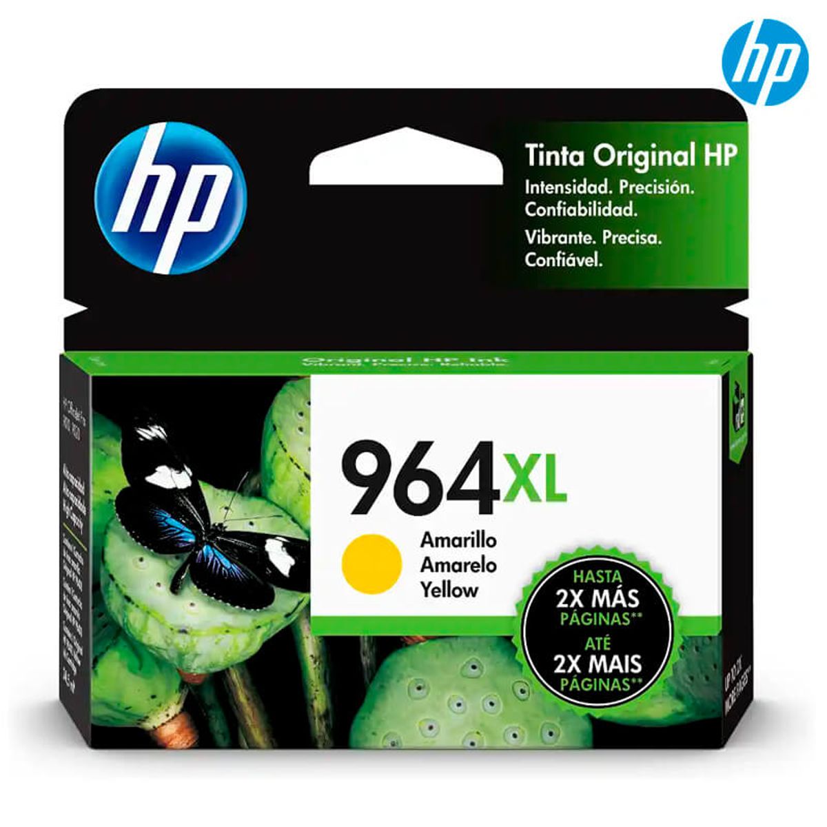 HP - TINTA HP 3JA56AL (964XL) AMARILLO (9010/9020 ) 1,600 PGS