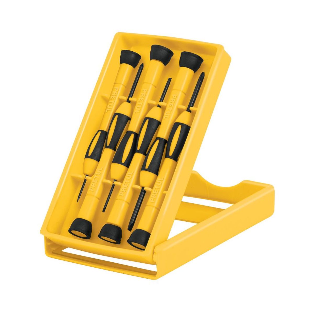 PRETUL - Juego De Desarmadores De Precisión 6 Pzs Pretul