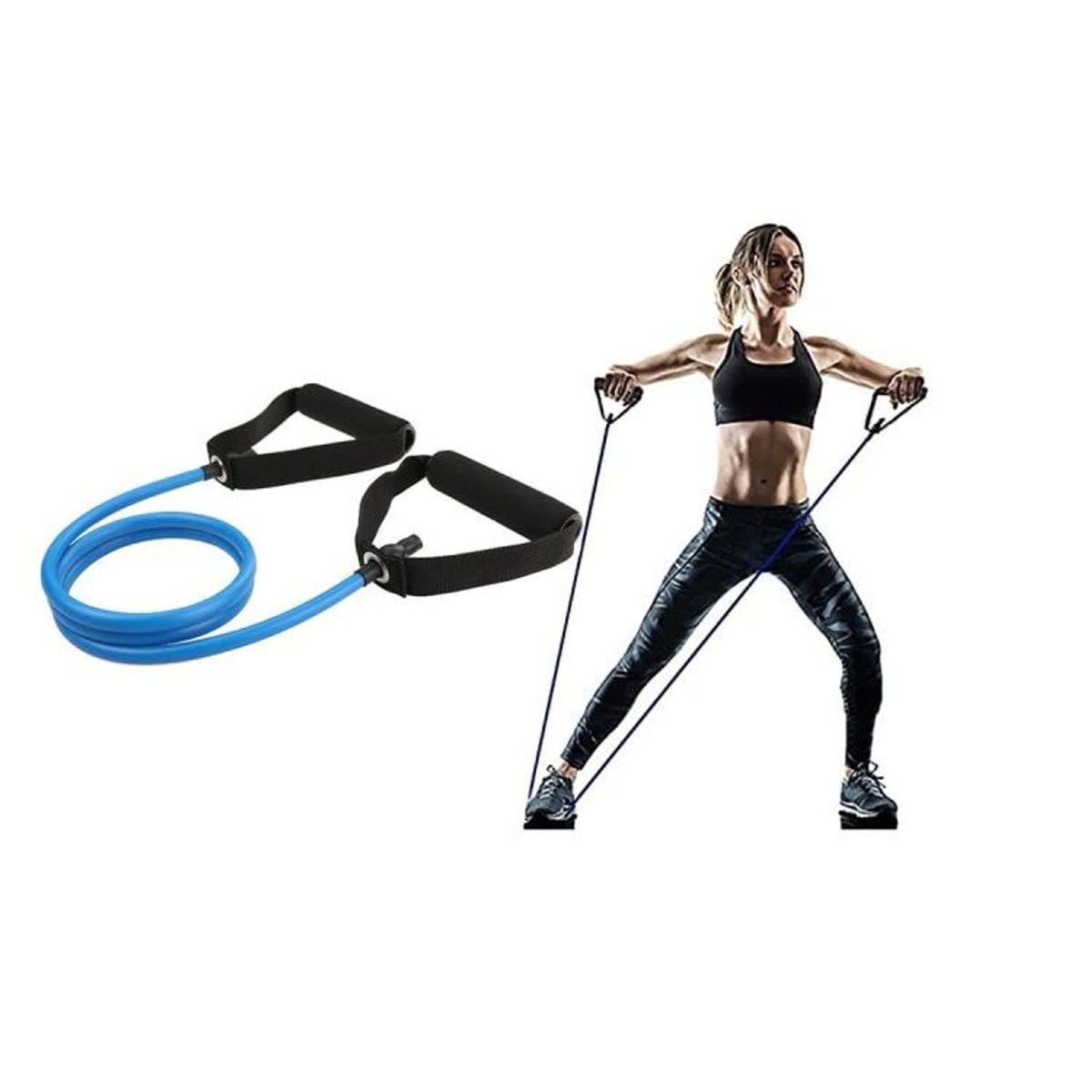 BODY FLEX - Liga de resistencia tubular ejercicios