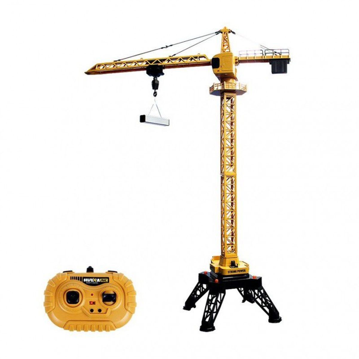 HUINA - Juguete grúa de construcción a control remoto Huina 1585