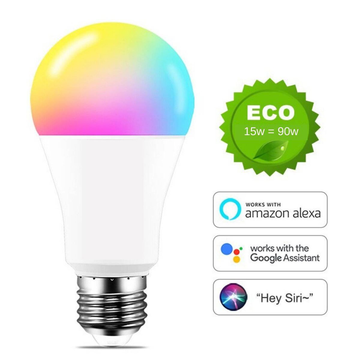 FLYIDEA - Foco inteligente 15w equivalente a 90w