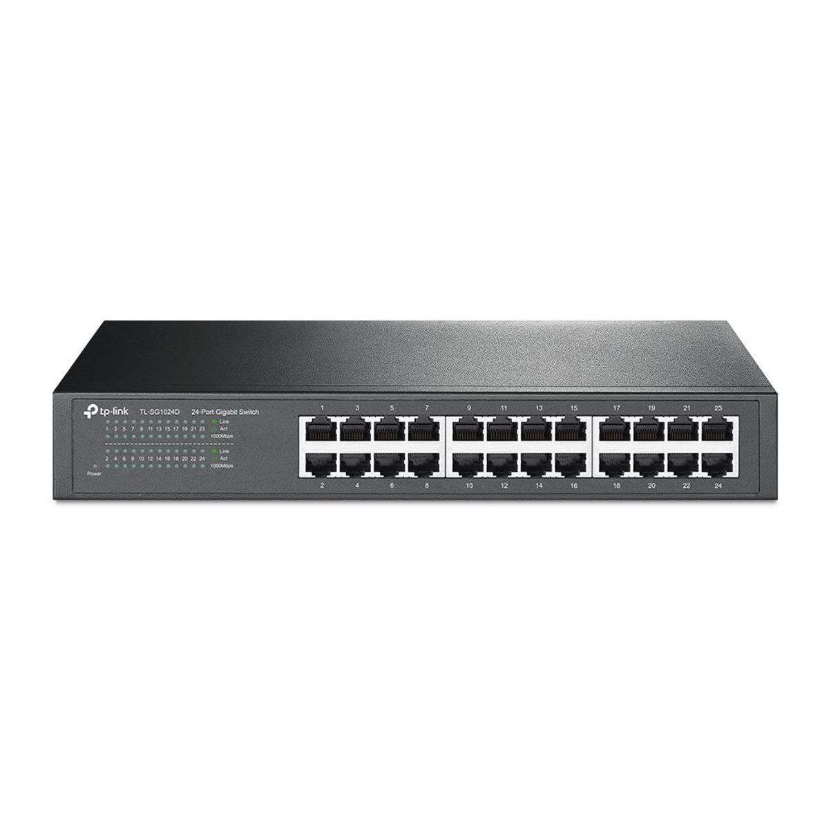 TP LINK - TP-Link - Switch TL-SG1024D de 24 Puertos Gigabit 1000 Mbps