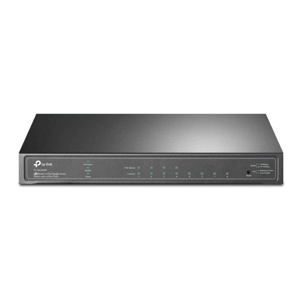 TP LINK - TP-Link - Switch TL-SG2008P de 8 Puertos Gigabit (4 Puertos POE+)