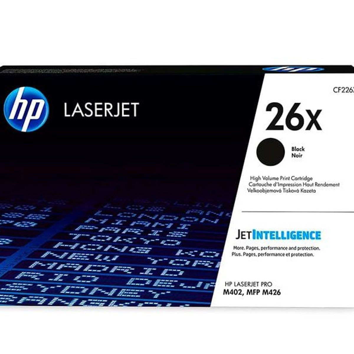 HP - Toner Hp 26X (CF226X) L.J.P M402 rinde 9000 PAG-NEGRO