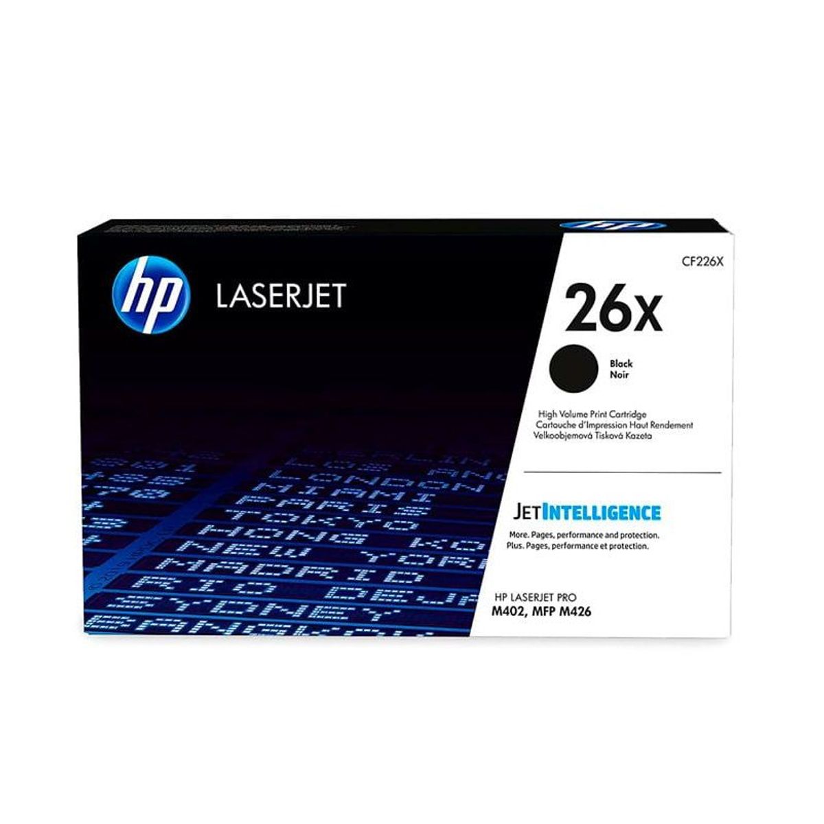 HP - Toner Hp 26X (CF226X) L.J.P M402 rinde 9000 PAG-NEGRO