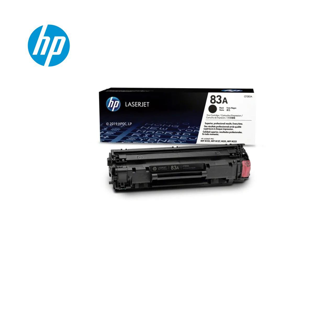 HP - Toner Hp 83A (CF283A) MFP M127 Rinde 1500 Paginas.-NEGRO