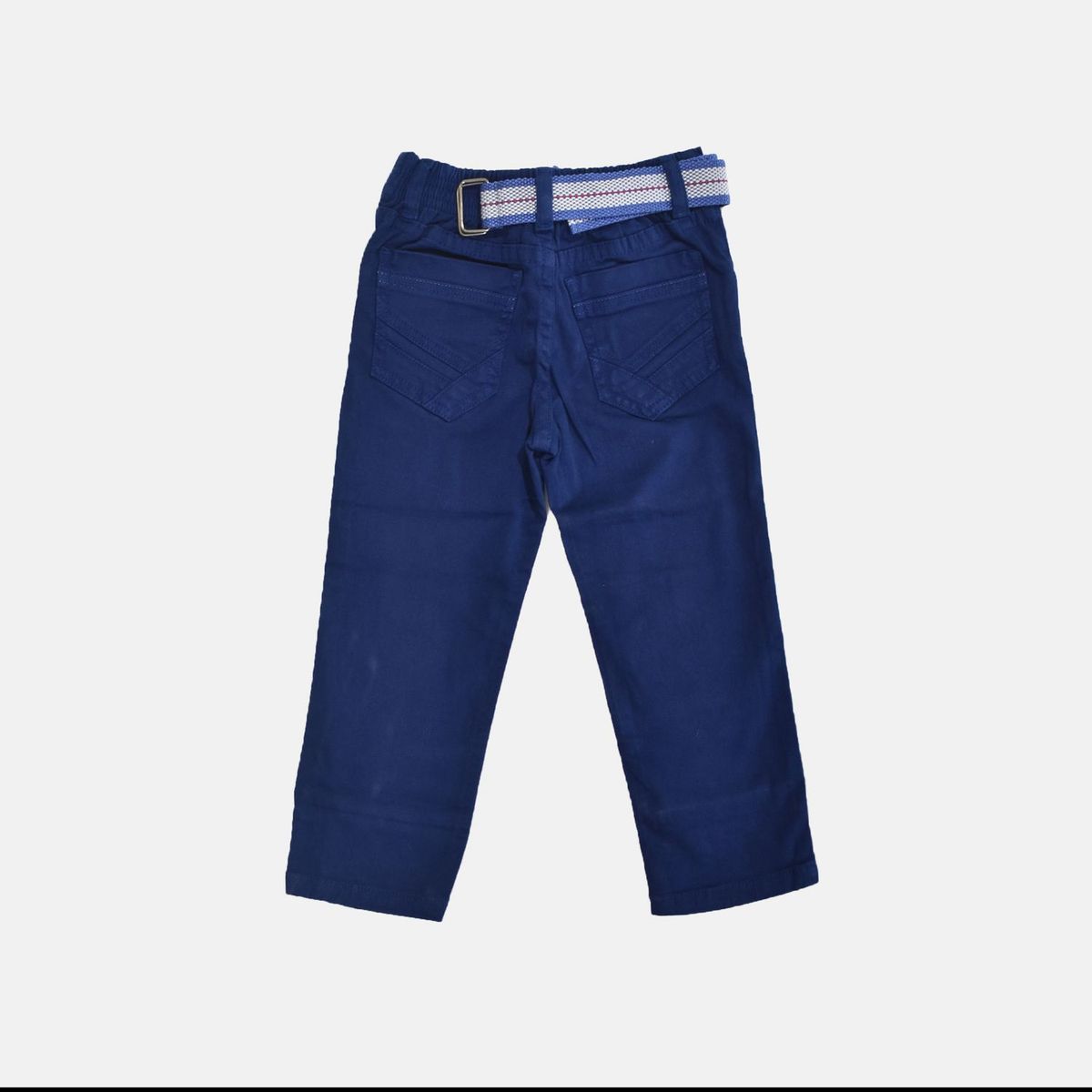 YONISTERS CLOTHING - Pantalón Drill Semipitillo Kids Stretch Yonisters Clothing Azul