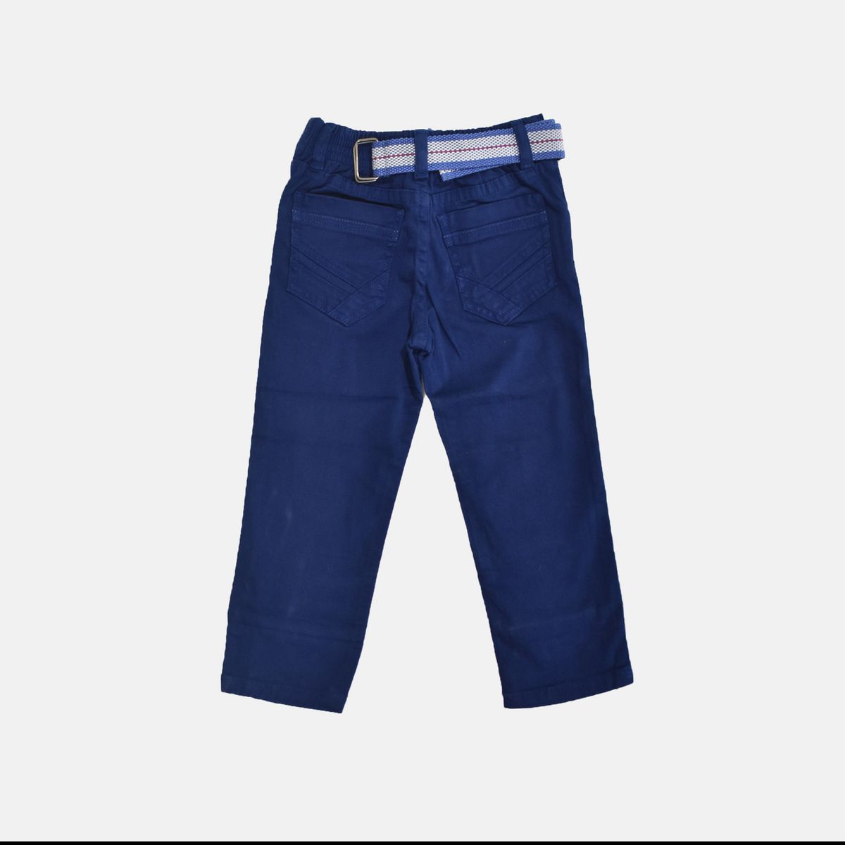 YONISTERS CLOTHING - Pantalón Drill Semipitillo Kids Stretch Yonisters Clothing Azul