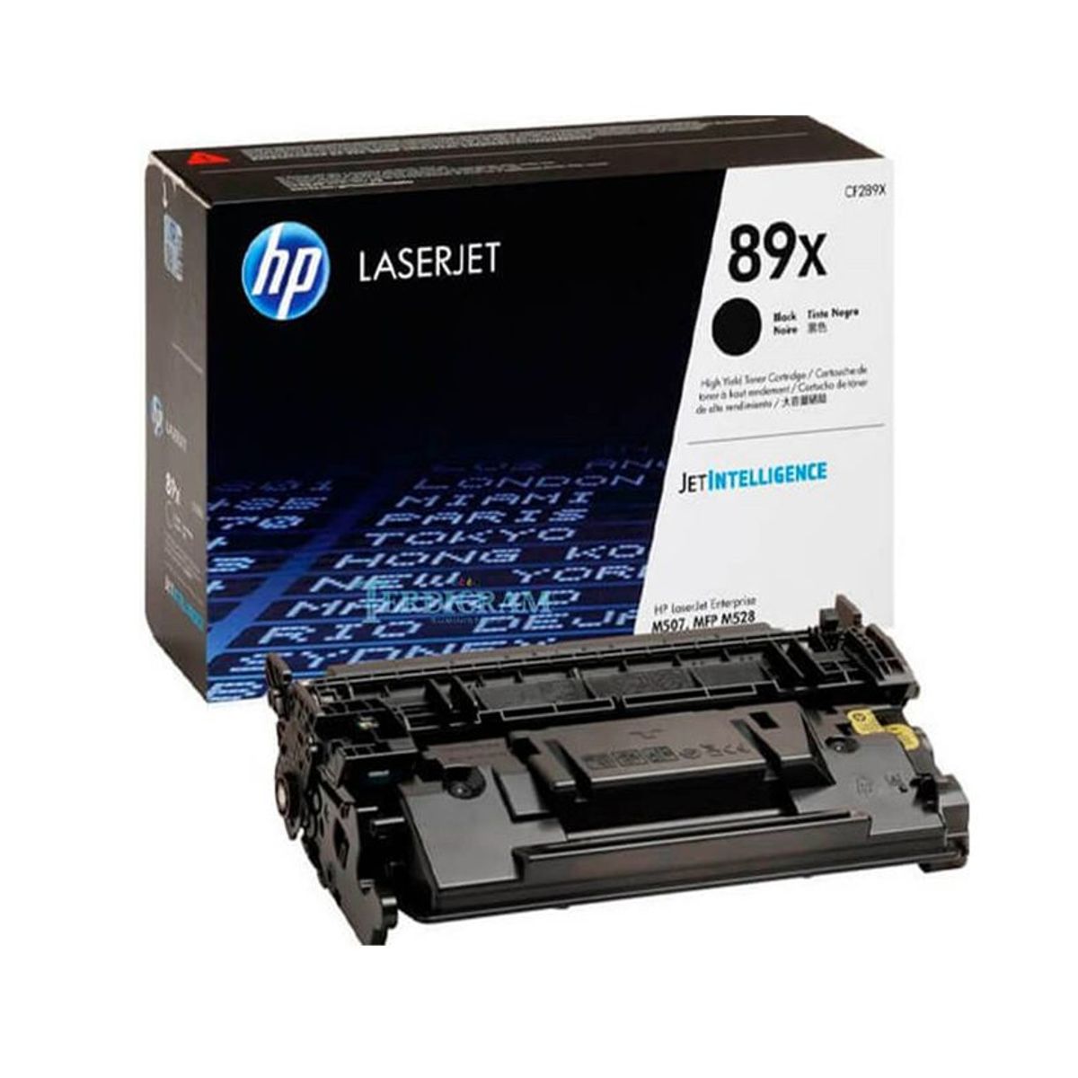 HP - Toner Hp 89X (CF289X) L.J.E M507 Rinde 10,000 Paginas- NEGRO