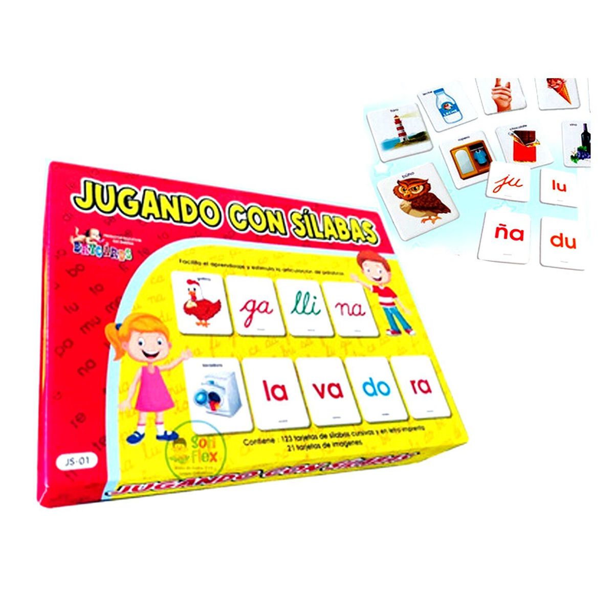 GENERICO - Juego Didáctico Jugando con Sílabas JS-01