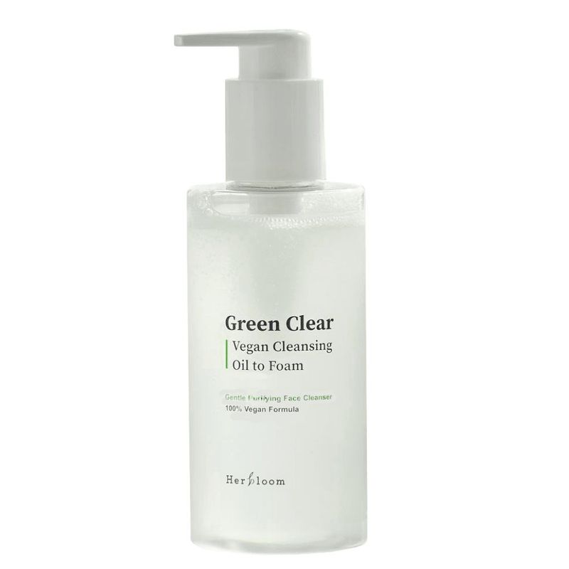 LE COREANE - Limpiador en Aceite Vegano Green Clear Vegan Cleansing Oil To Foam_123