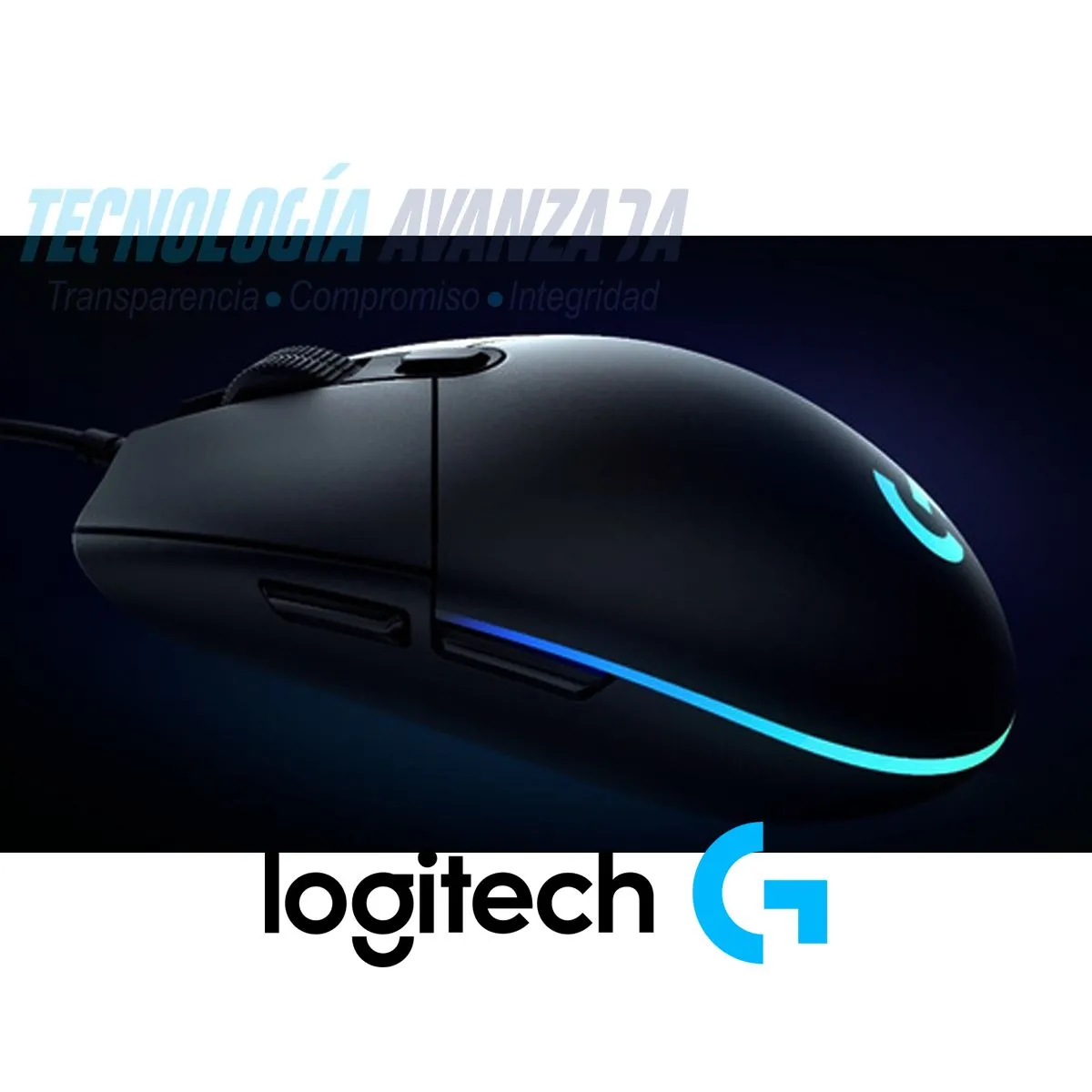 LOGITECH - Mouse Gamer Logitech G203 RGB Lightsync Optical 8000Dpi Black