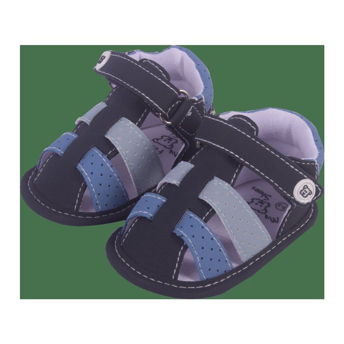 PILLIN - Zapatos pre caminantes sandalia bebé niño pzw08 pillin -azul