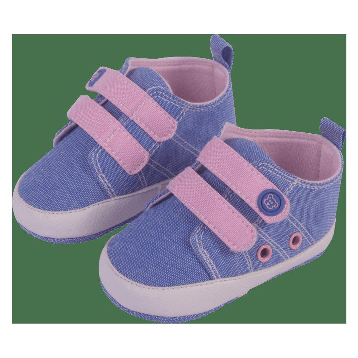 PILLIN - Zapatos pre caminantes zapatilla bebé niña pillin -denim