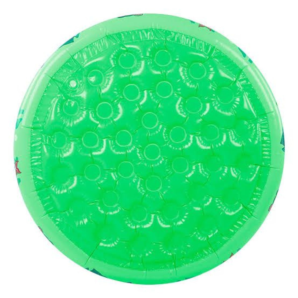 OEM - Piscina Circular Inflable 3 Anillos Base Acolchada 120cm