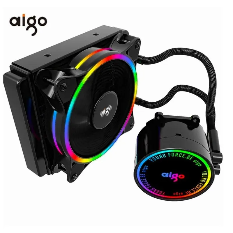 AIGO - Water Cooler Refrigeracion Liquida para Intel Lga 1700 1200