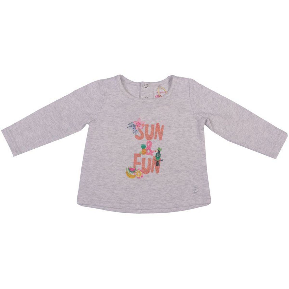 PILLIN - Polo ml bebé niña pvw602 pillin -melange