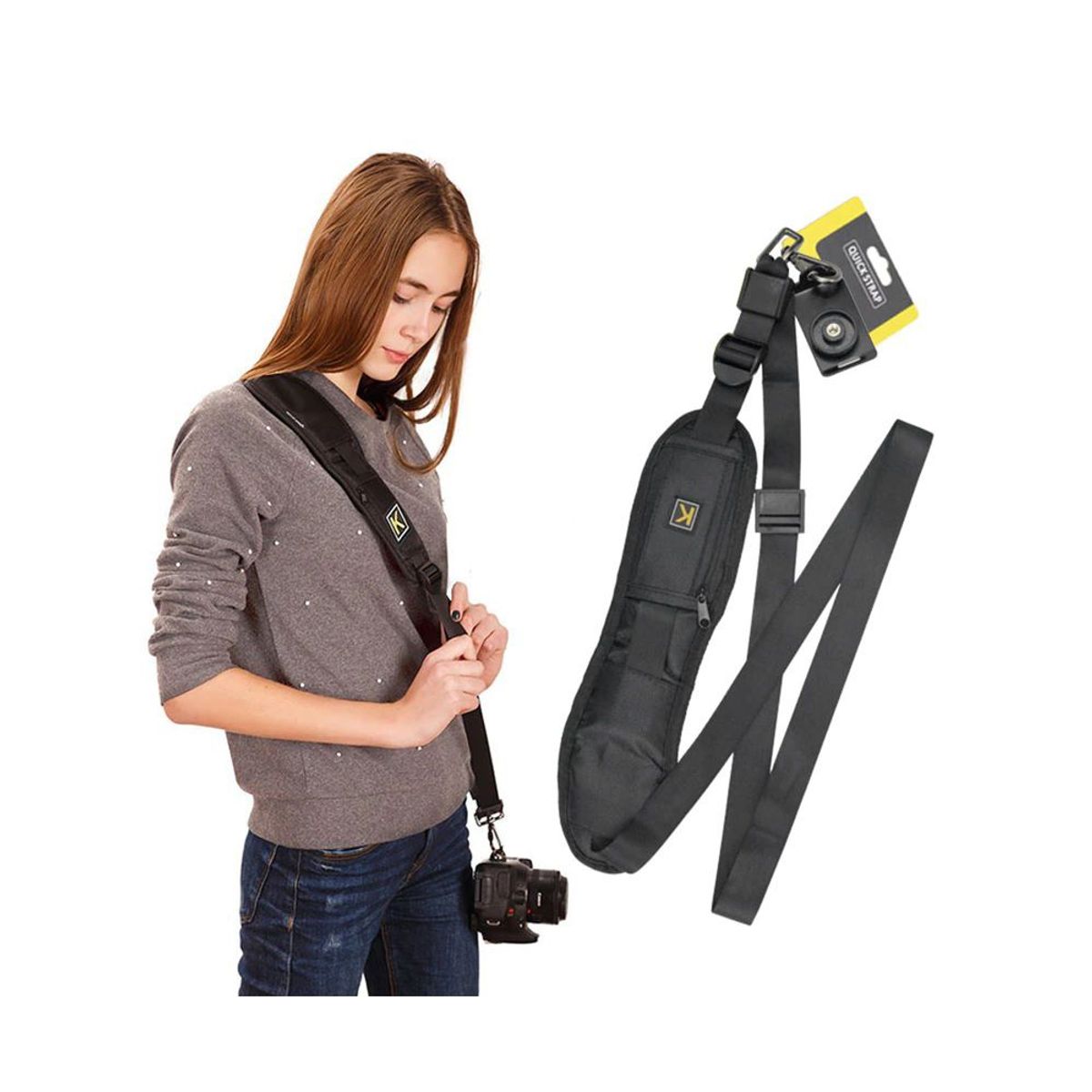 GENERICO - Correa de hombro para cámara SERIE k