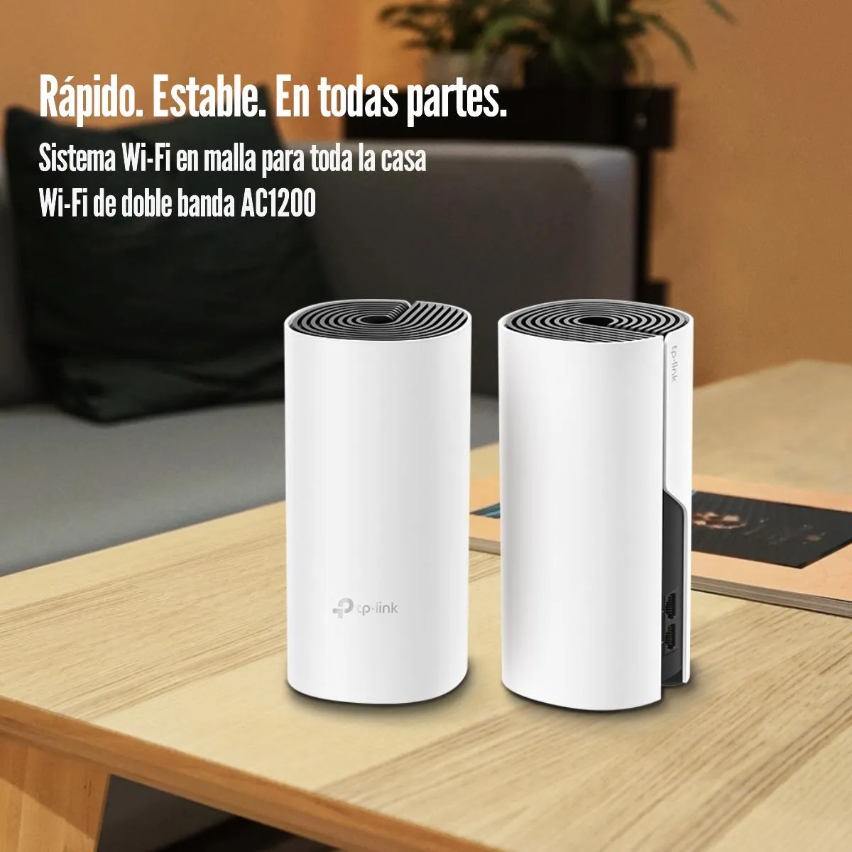 TP LINK - TP-Link - Sistema Wi Fi Mesh Deco M4 2 Pack AC1200