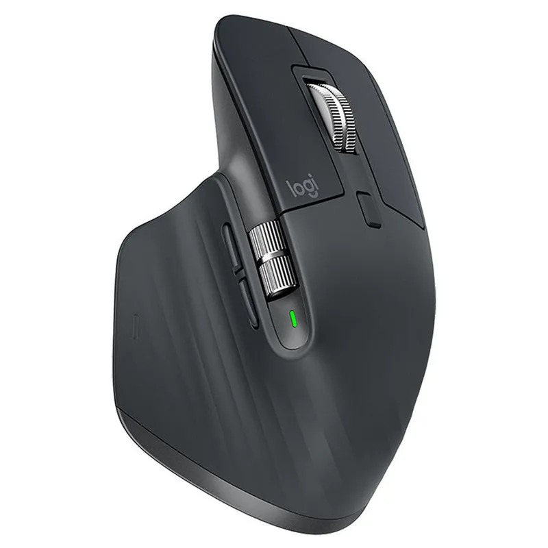 LOGITECH - Logitech - Mouse MX Master 3S Wireless Bluetooth Logi Bolt Black