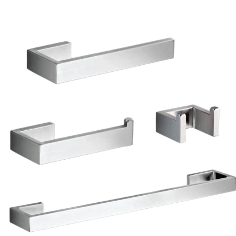 GENERICO - Platinium - Set de 4 piezas de accesorios de acero inoxidable #304