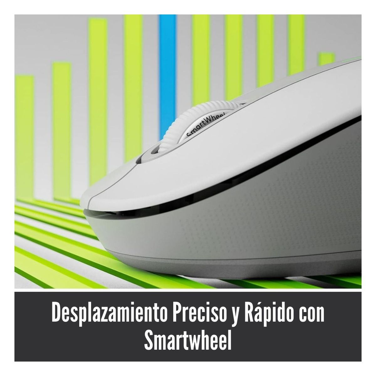 LOGITECH - Logitech - Mouse Signature M650 Bluetooth Wireless Logi Bolt - White